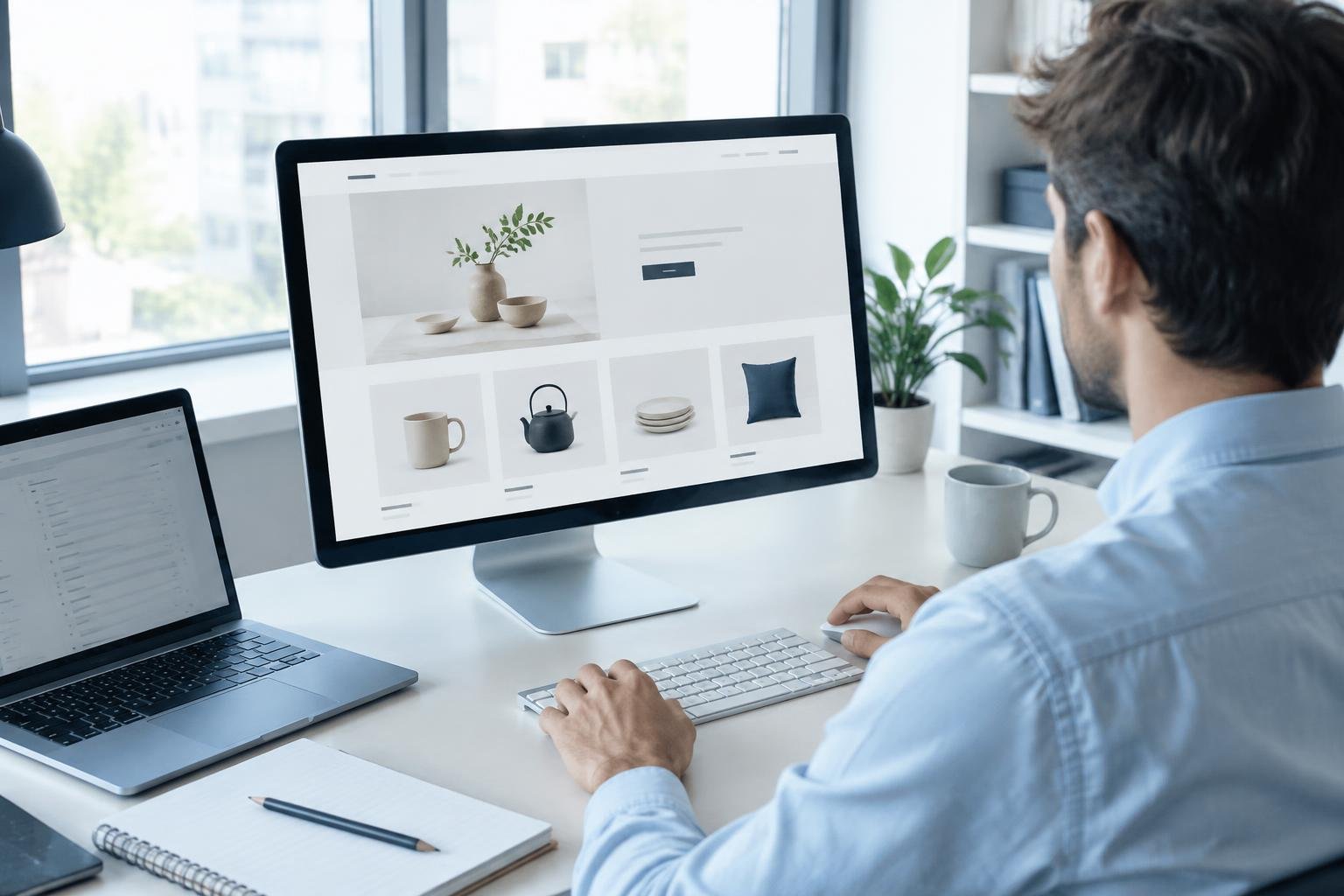 Designing and maintaining an online store